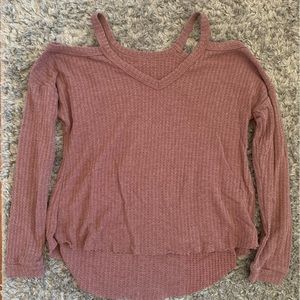 Shein Cold Shoulder Top